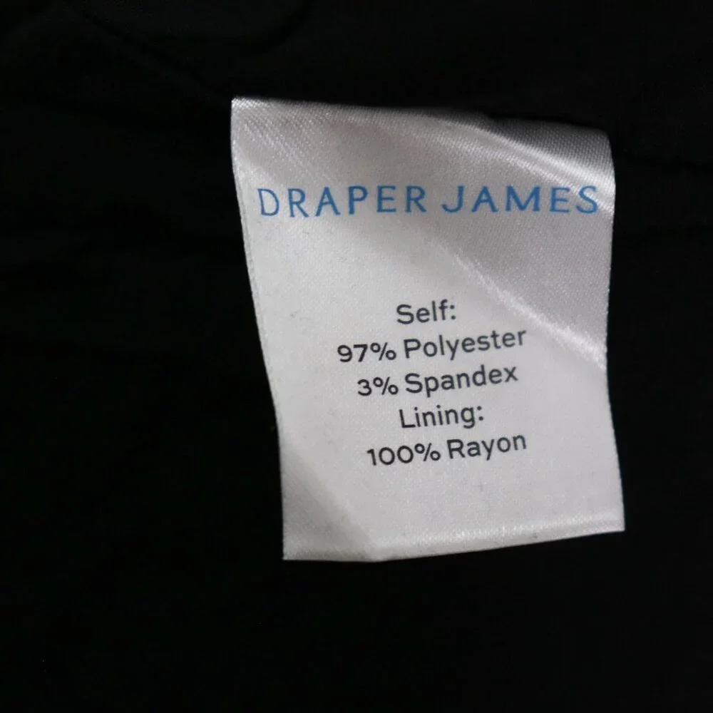 Draper James Polka Dot Ruffle Dress Women’s XXL Black White Long Sleeve Tiered - Picture 16 of 16